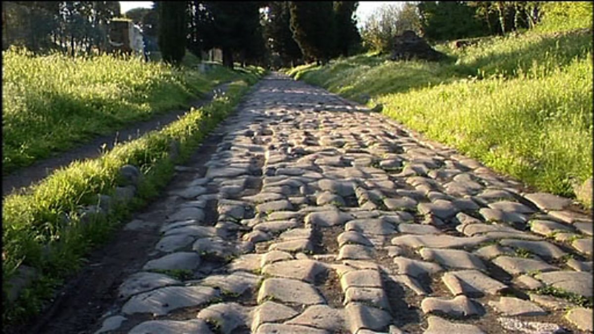 BBC Two What the Ancients Did for Us, The Romans, Roman roads