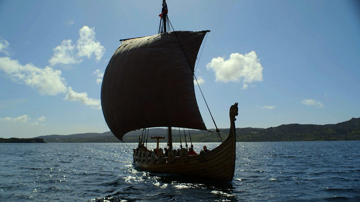 bbc two - vikings, viking ships