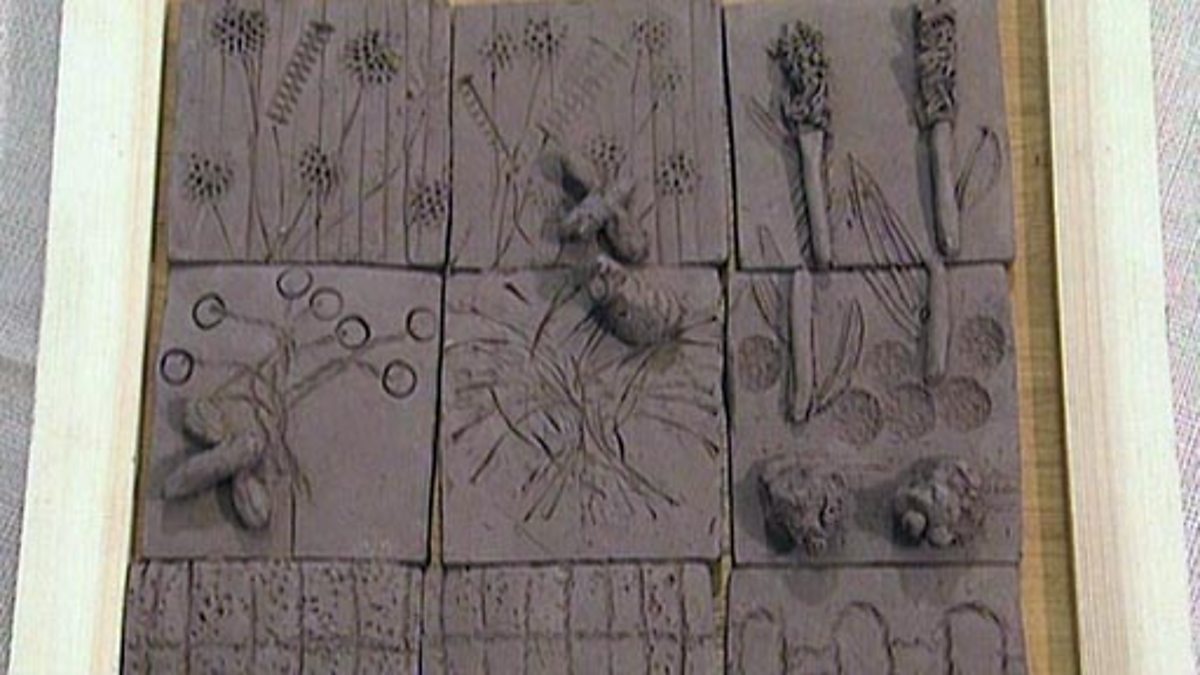 BBC Two Watch, Art Start Clay, Making a picture in clay