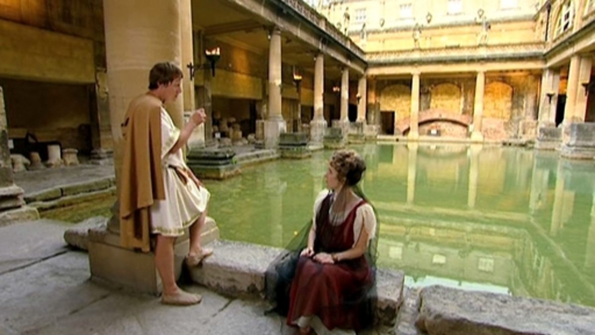 Bbc Two Primary History Romans In Britain Roman Relaxation The 