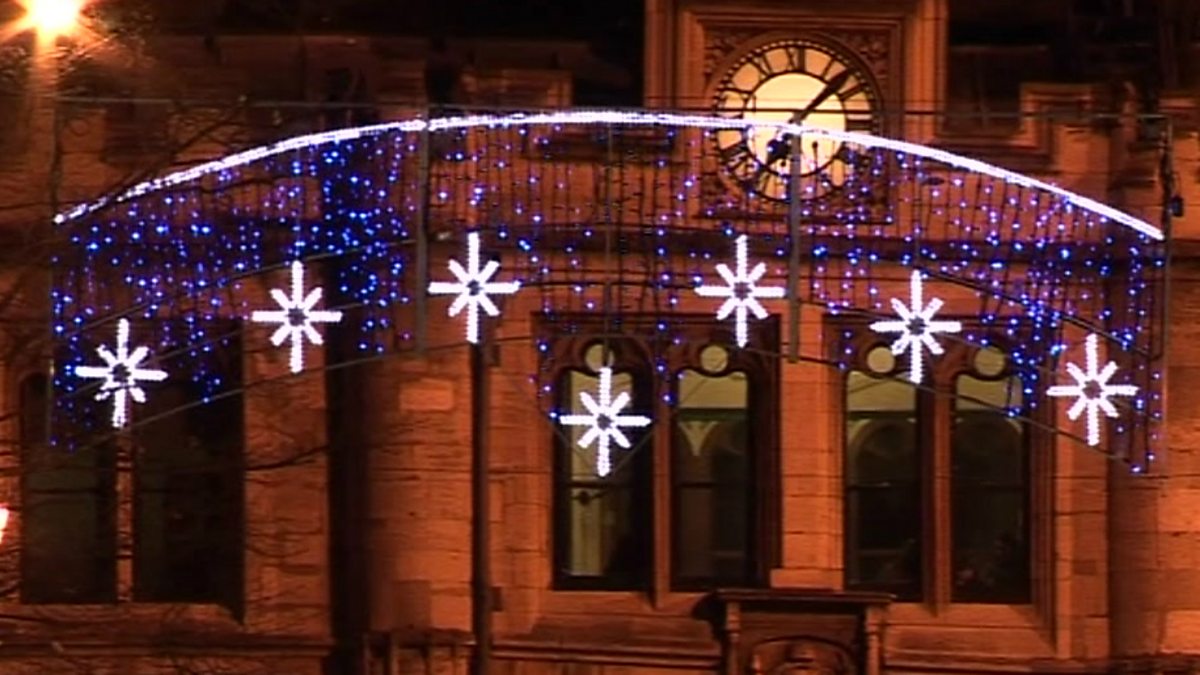 BBC Radio Lincolnshire William Wright, Lincoln Christmas lights and