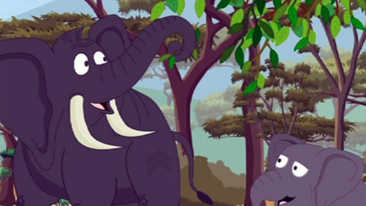 CBBC Just So Darwin, Episode 2, How does an elephant use its trunk?