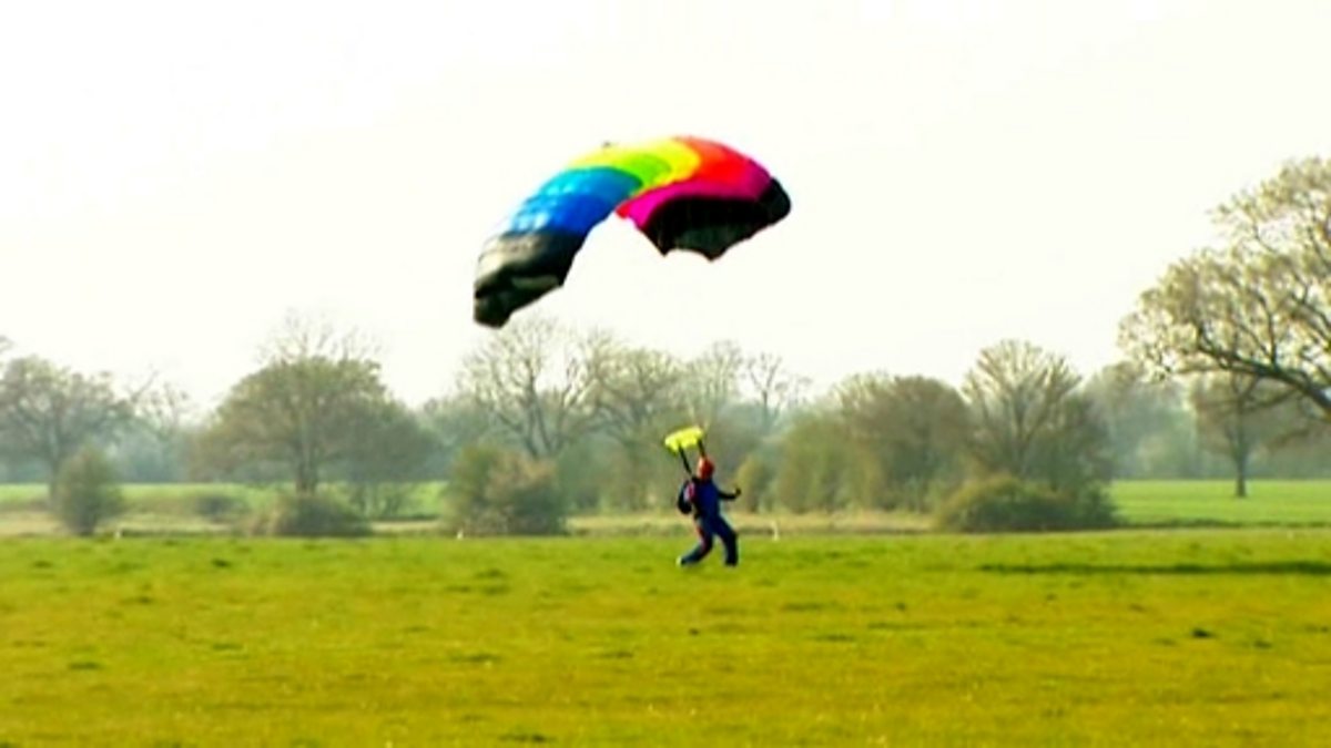 BBC Two Science Clips, Friction, Could you use an umbrella to parachute?