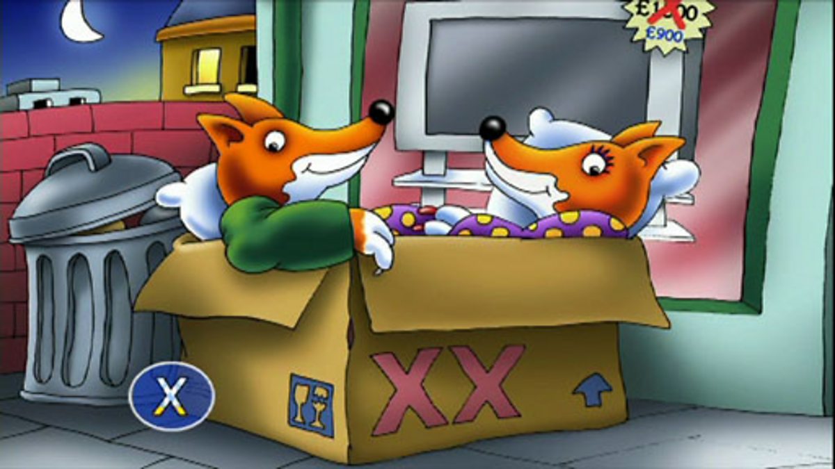 BBC Two Words and Pictures Fun with Phonics, k and ck, Words with 'x' Mox the Fox and