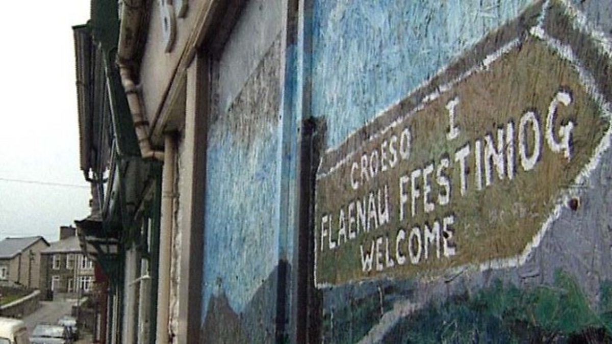 BBC One The Real World, Rural Poverty, Blaenau Ffestiniog Regeneration