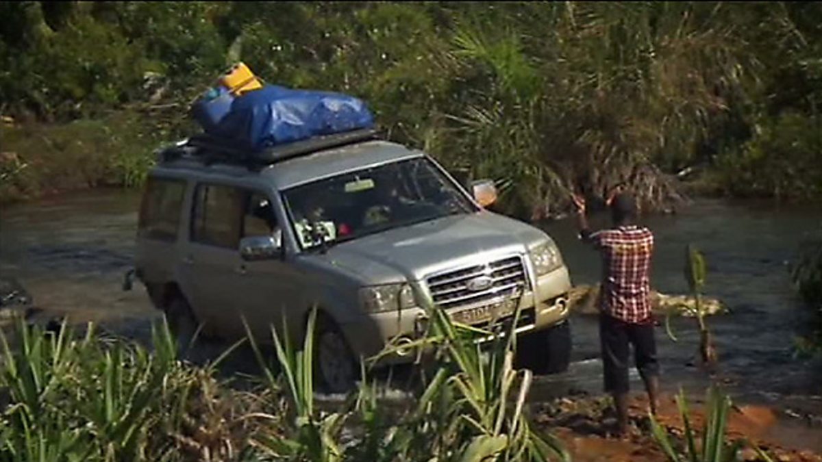 BBC Two World's Most Dangerous Roads, Series 3, Madagascar, Madagascan Makeshift River Crossing