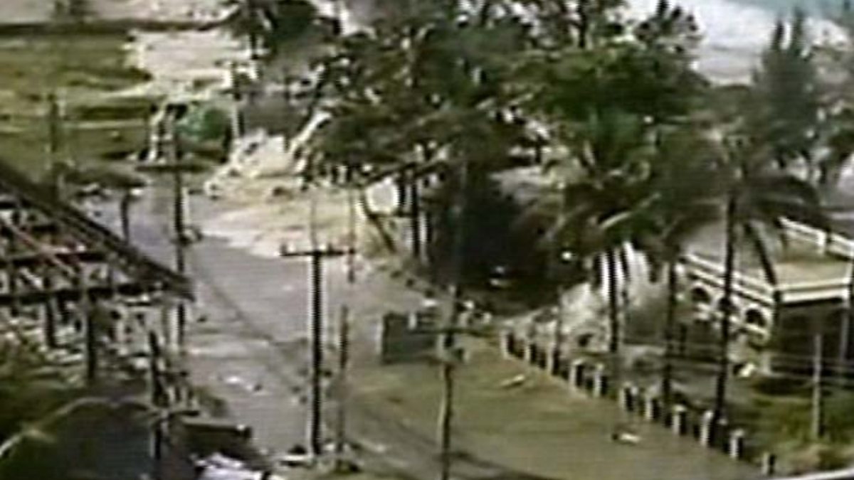 Thailand tsunami wave