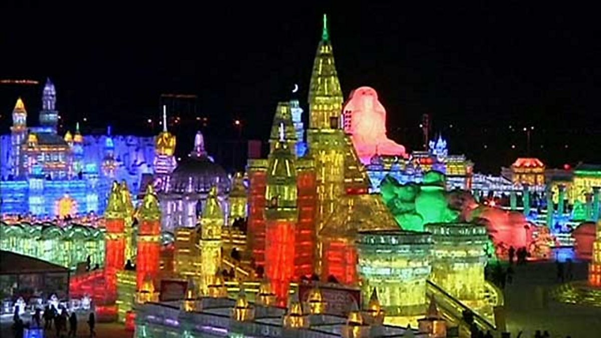 BBC News Fast Track, Top travel ideas including China's city of ice