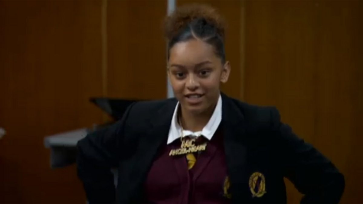 BBC One Waterloo Road, Series 8, Episode 17, Jade raps