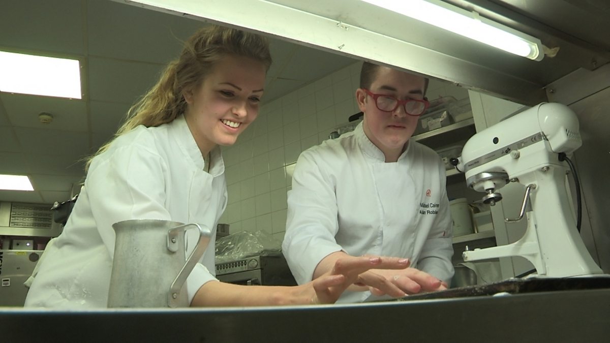 BBC Two - Apprentice for a Day, Working as an apprentice chef for a day