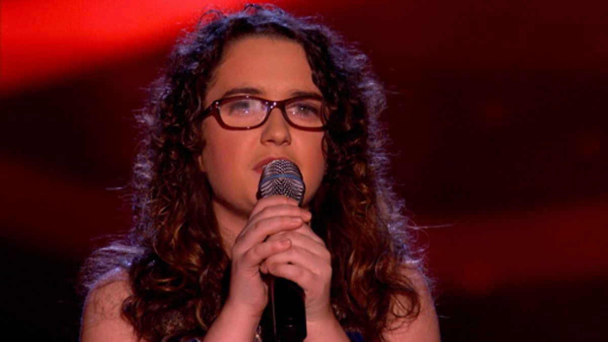 Voice blind auditions. Андреа Бегли. The message Andrea Begley.