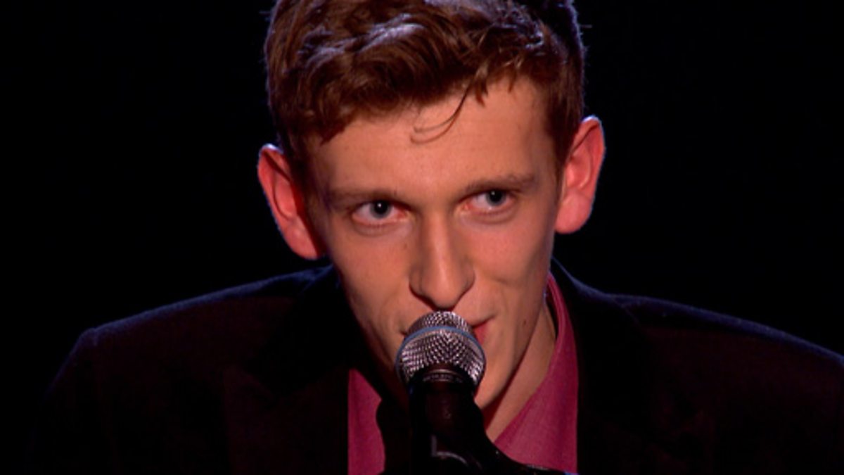 BBC One The Voice UK, Series 2, Blind Auditions 1, Louis Coupe sings