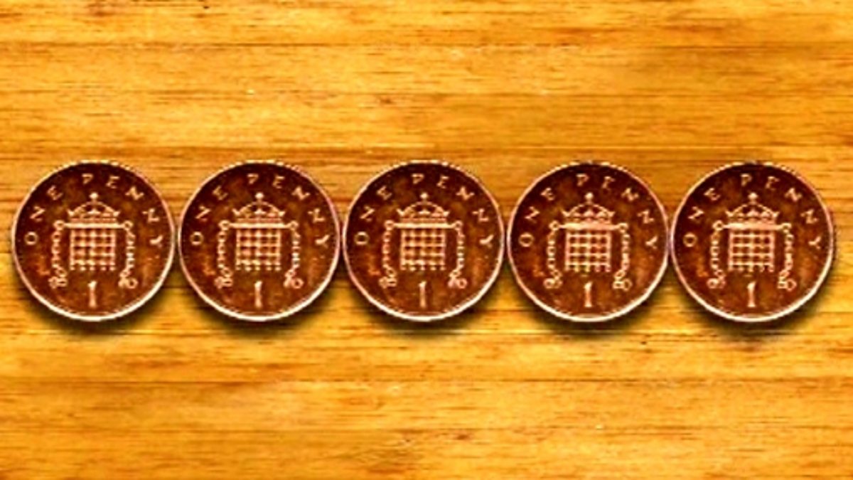 BBC Two Numbertime, Money, Money Coin equivalents to 10p, Coin