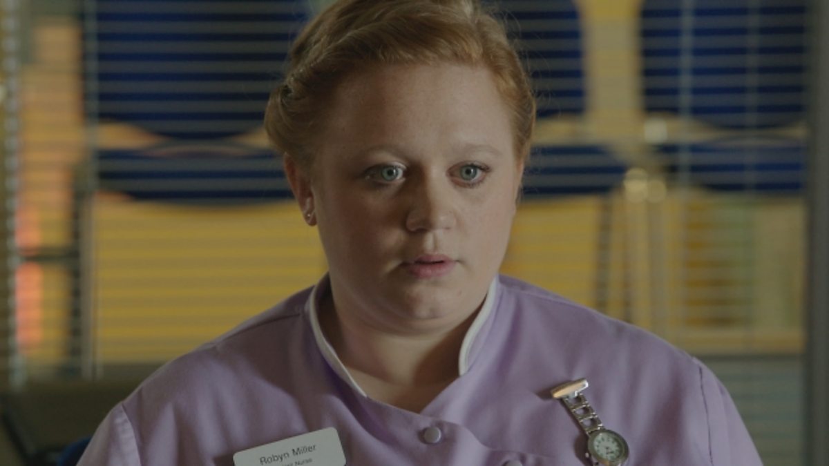 BBC One - Casualty, Series 27, Human Resources, Robyn to the Rescue!