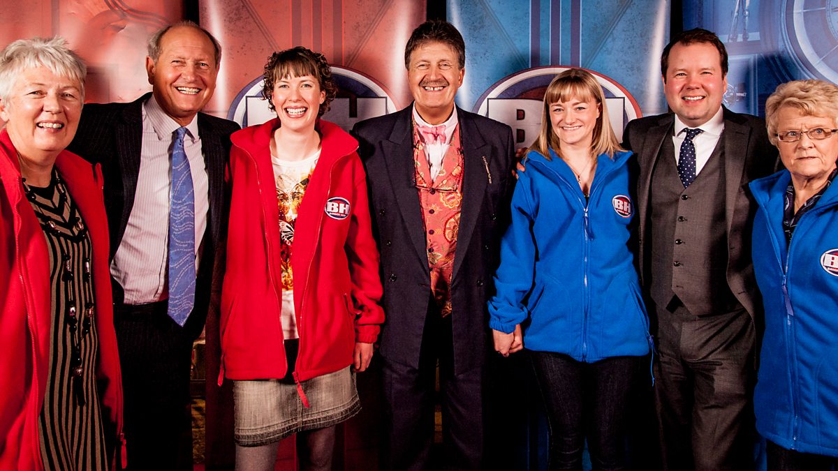 BBC One Contestants from the Derby show Bargain Hunt Behind the