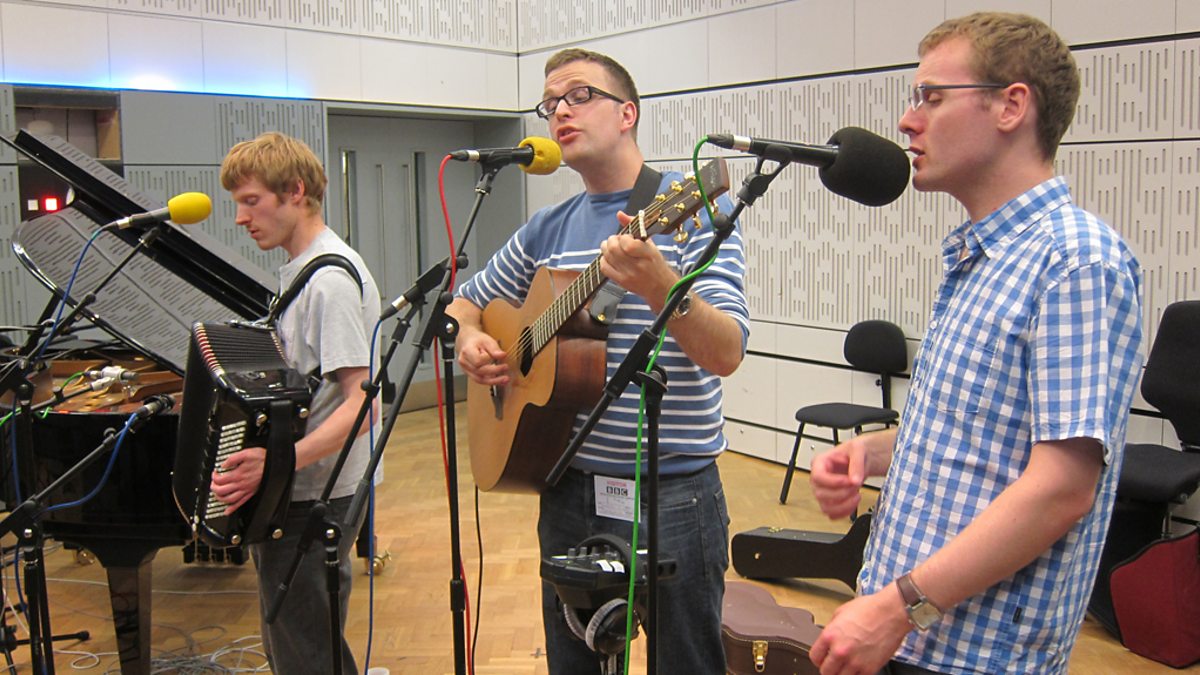 BBC Radio 3 World on 3, The Young Uns Live in Session, The Young Uns sound checking ahead of