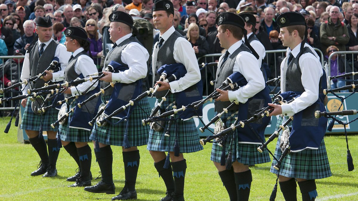 BBC One - World Pipe Band Championships, 2013, Inveraray & District ...