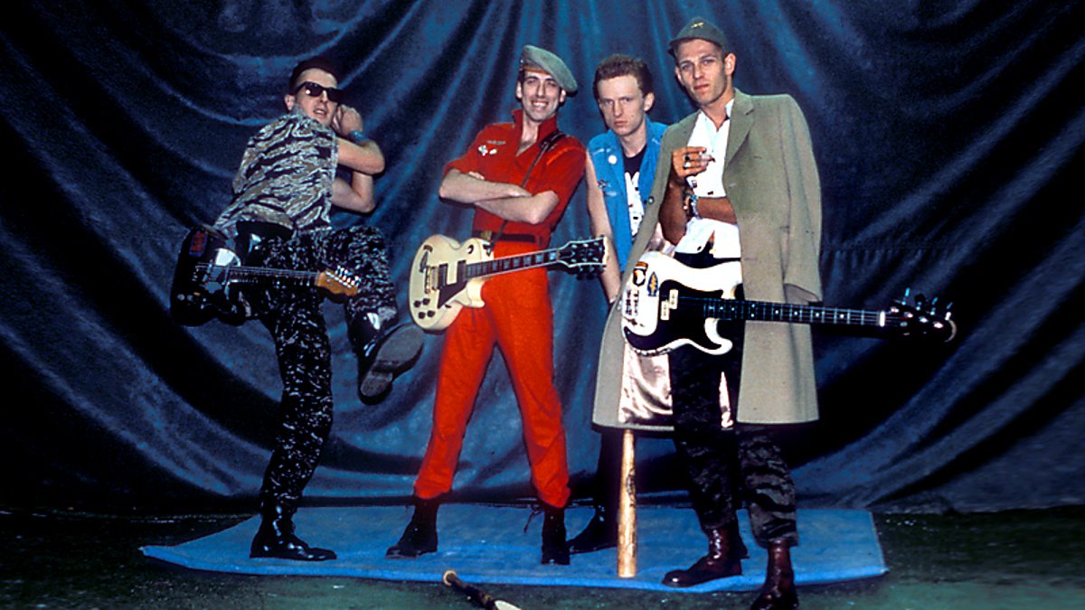 the clash on stage