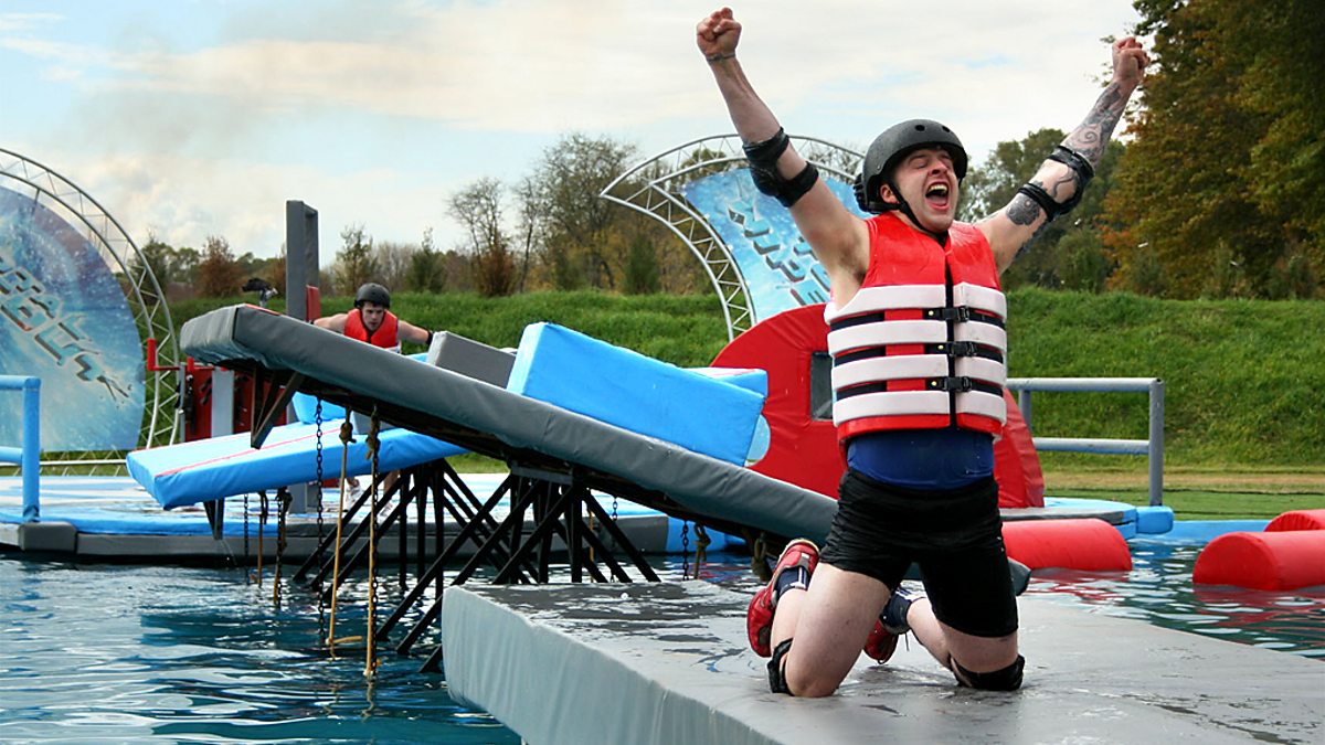 Is the total wipeout course in the UK and can you do it for fun