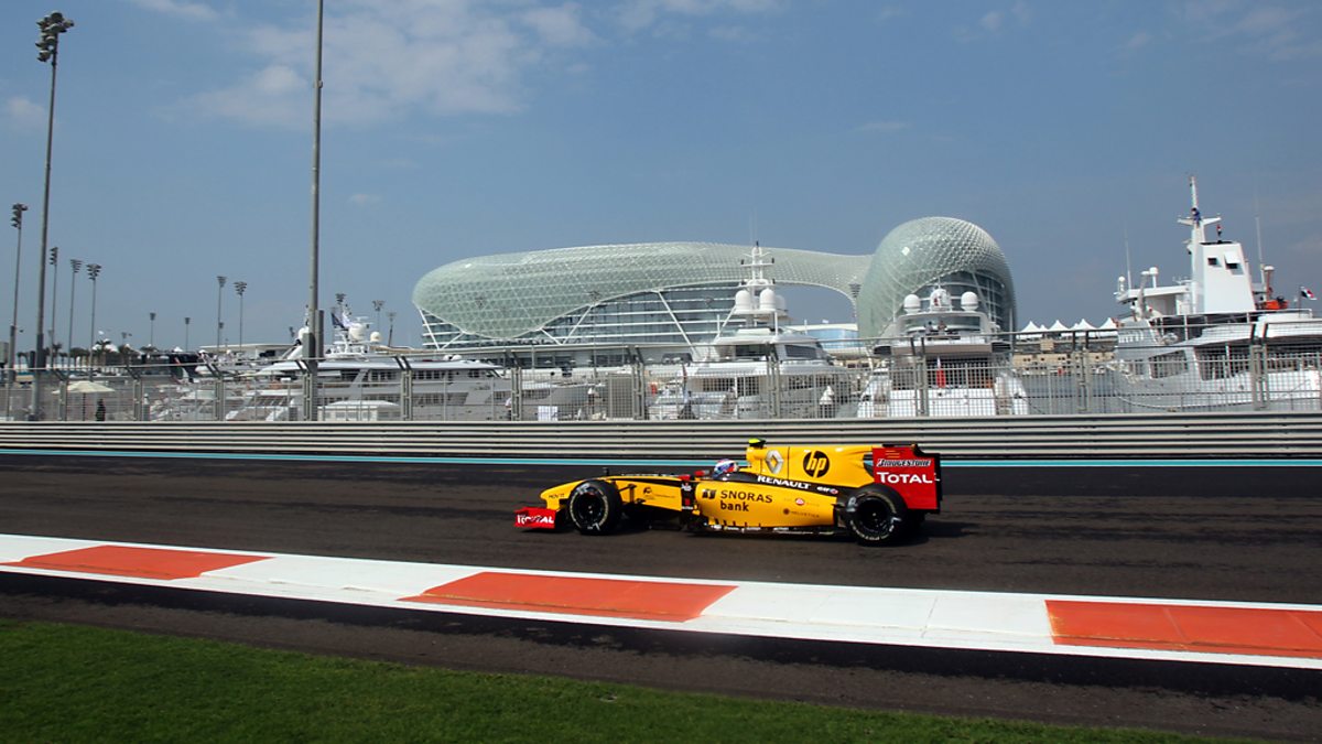 BBC Sport - Formula 1, 2010, The Abu Dhabi Grand Prix - Practice One