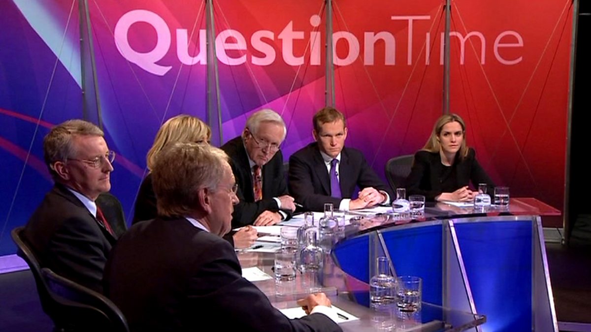 BBC One Question Time, 26/05/2011