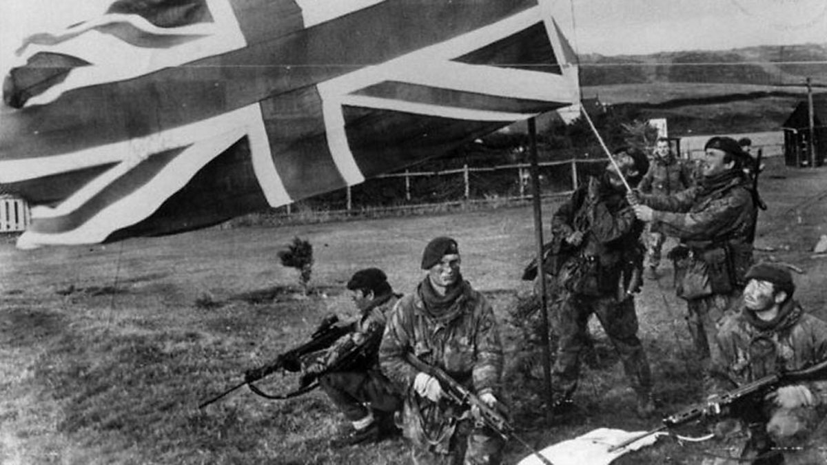 BBC World Service Witness The End Of The Falklands Conflict   P01hhhjw 