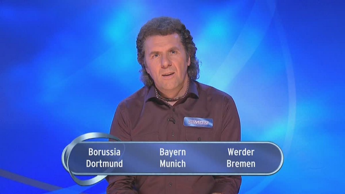 BBC Two - Eggheads, Series 14, Episode 46, Which German football club ...