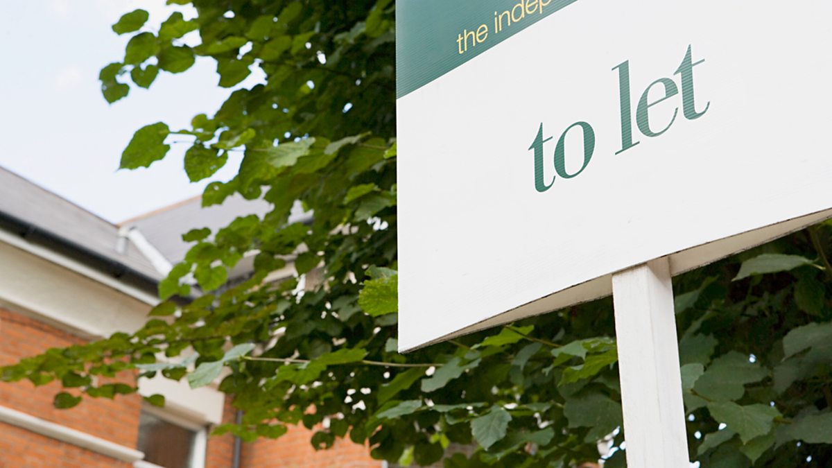 To let sign. To let sign