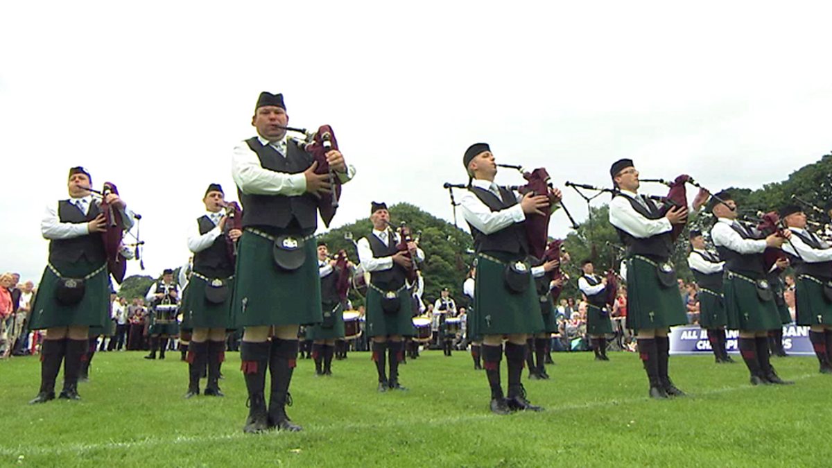 BBC One All Ireland Pipe Band Championships, Episode 1