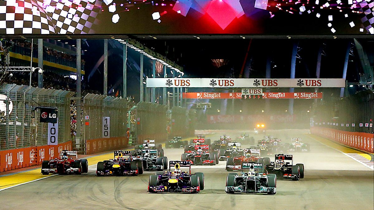 BBC Sport - Formula 1, 2013, The Singapore Grand Prix
