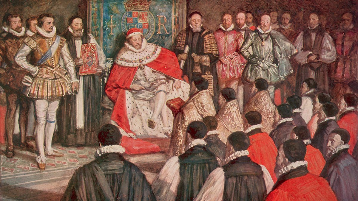 The year King James held court in Salem