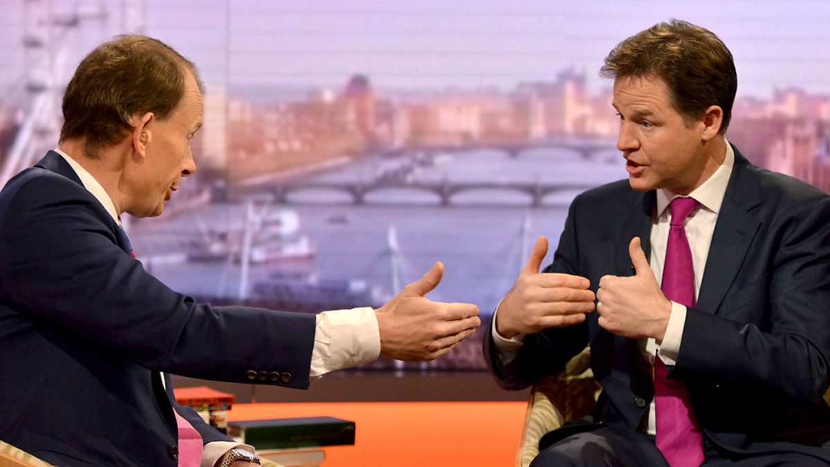 BBC One - The Andrew Marr Show, 17/11/2013