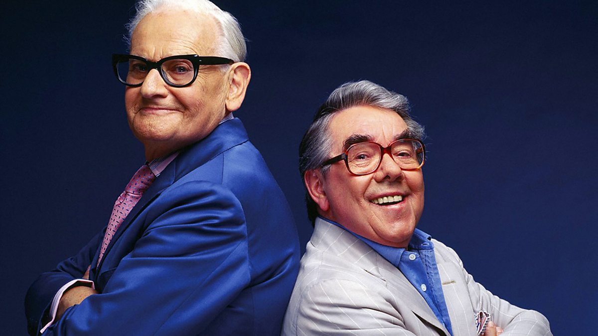 NPG 6774; Ronnie Barker; Ronnie Corbett ('The Two Ronnies') - Portrait -  National Portrait Gallery