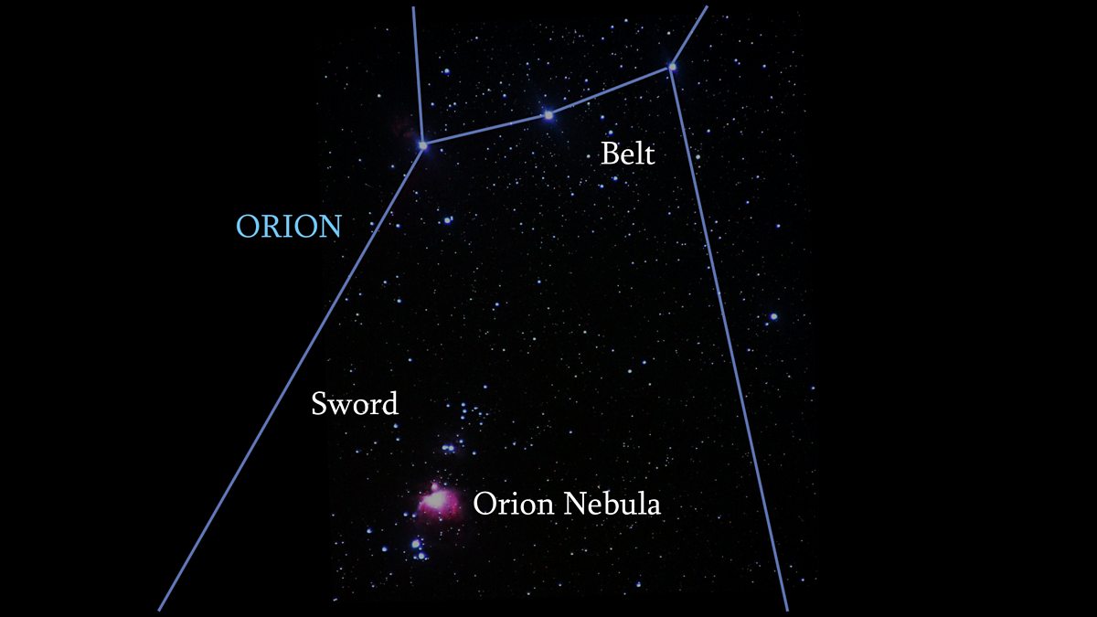 BBC The Stars Of Orions Sword Night Sky Guide December