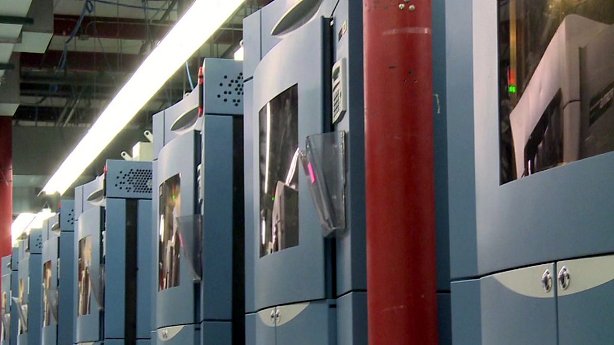 BBC News Click, 23/11/2013 GMT, Inside the world's largest 3D