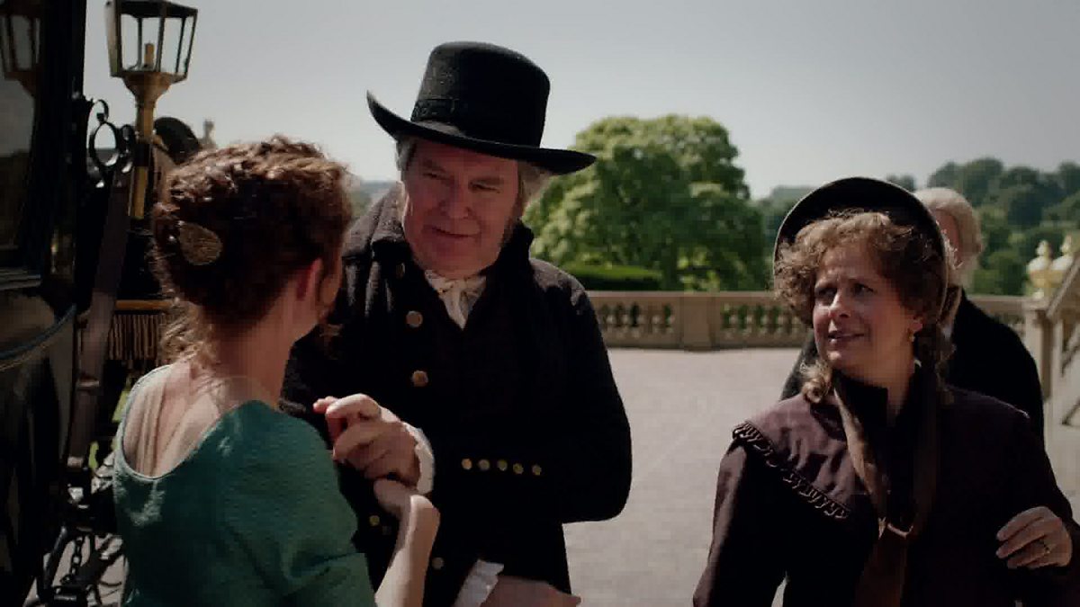 BBC One - Death Comes to Pemberley, The Bennets arrive at Pemberley