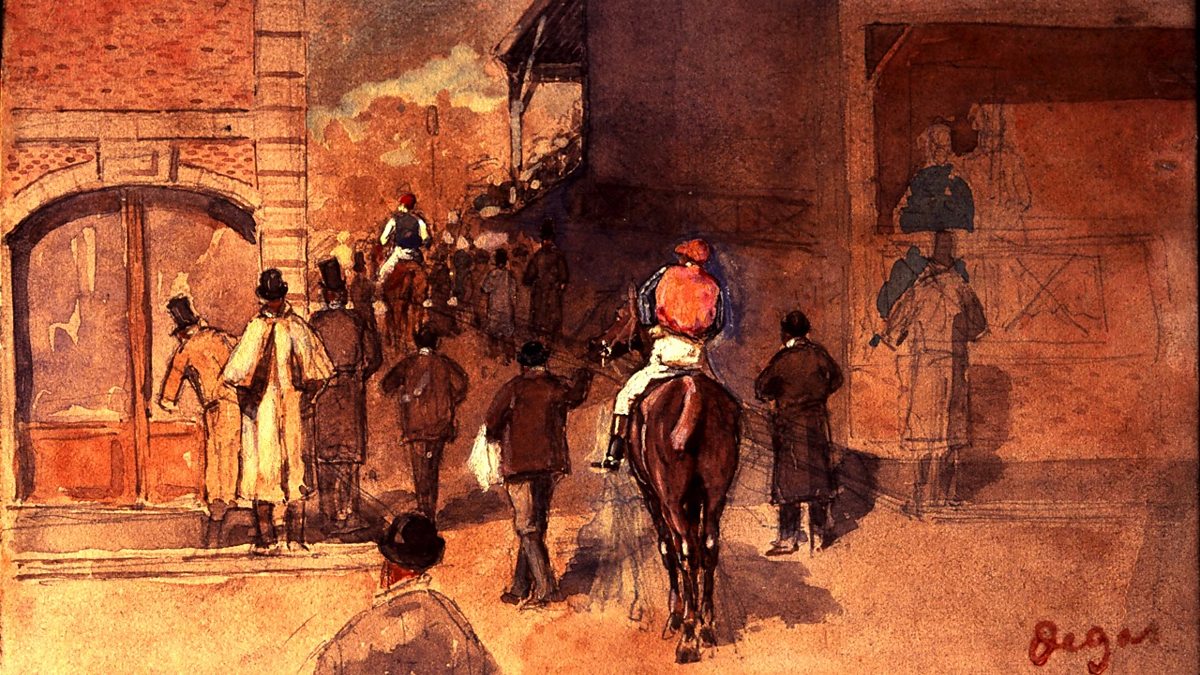 bbc-two-la-sortie-de-pesage-by-degas-the-world-s-most-expensive