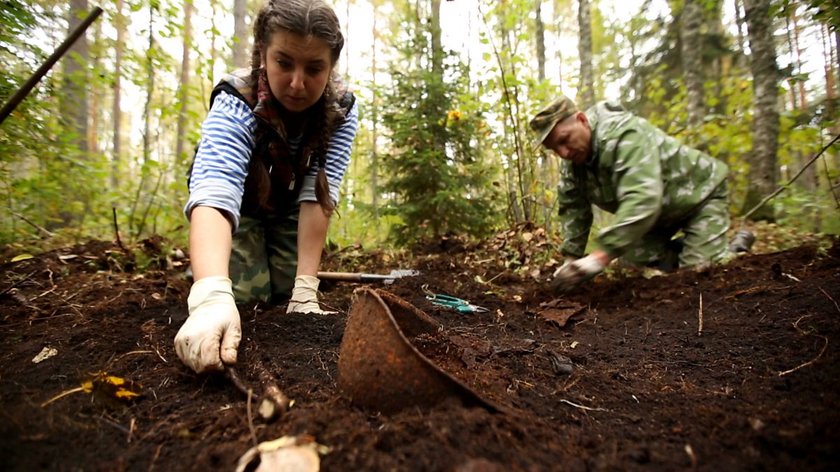 Lost in Russia. Dig up.