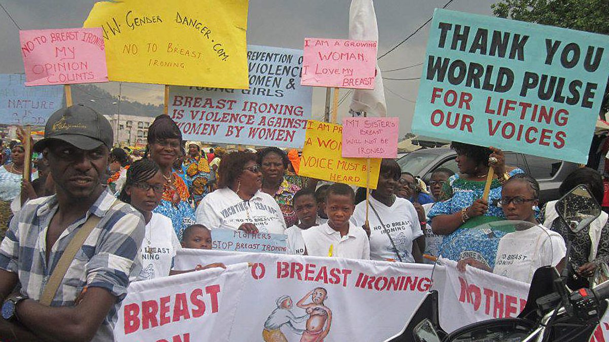 BBC World Service Outlook, Fighting 'Breast Ironing' in Cameroon
