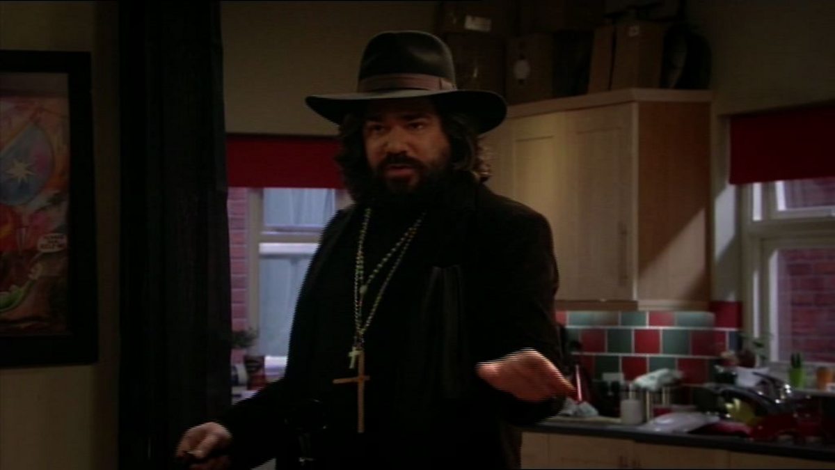 BBC Two House of Fools, Series 1, The Ghost Affair, Beef the Exorcist