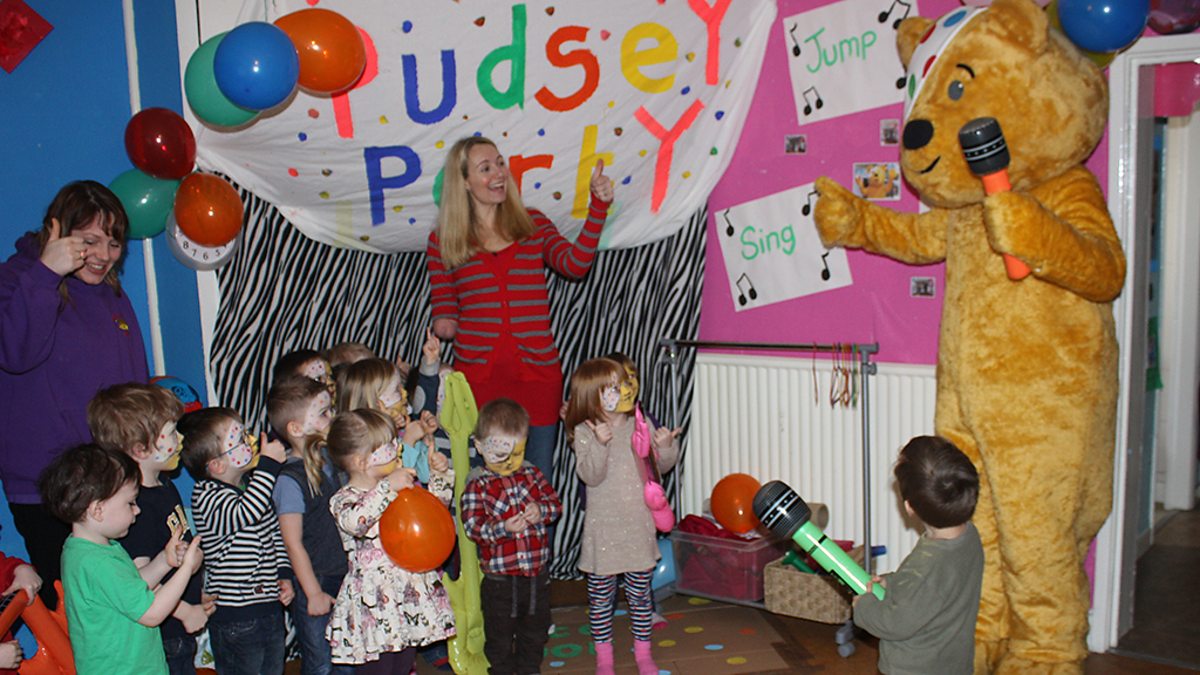 c c Children In Need Cerrie From Cbeebies Visits Our Jump Up And Dance Competition Winning Nursery