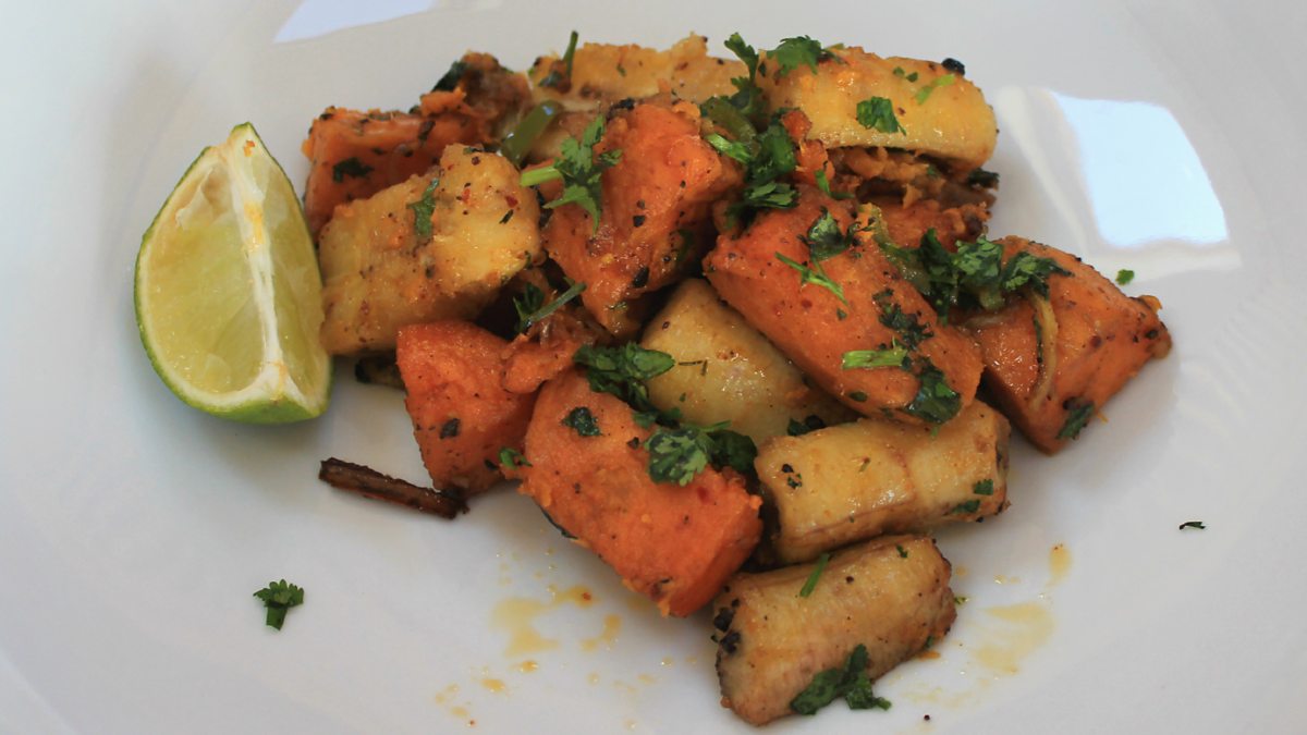 BBC Radio Scotland The Kitchen Café, 25/04/2014, Jamaican Roast Sweet