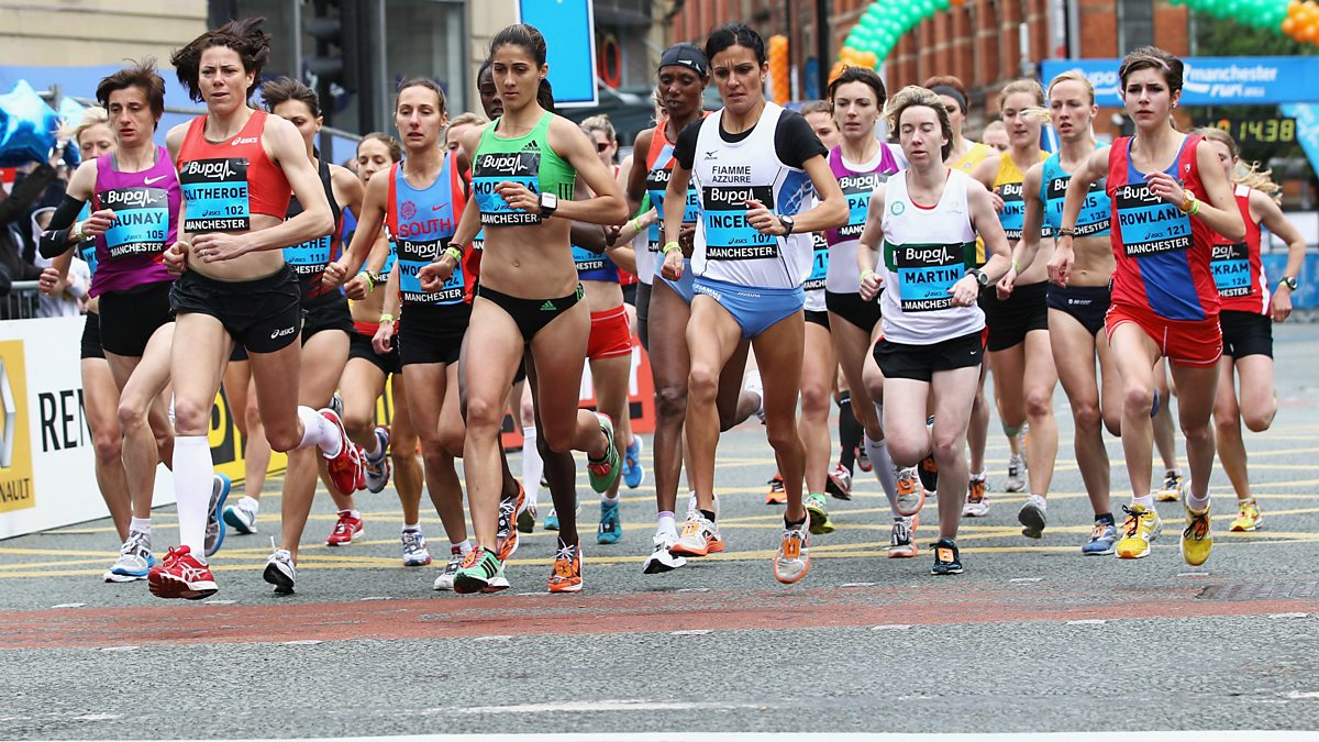 Run check. Manchester Running Street names.