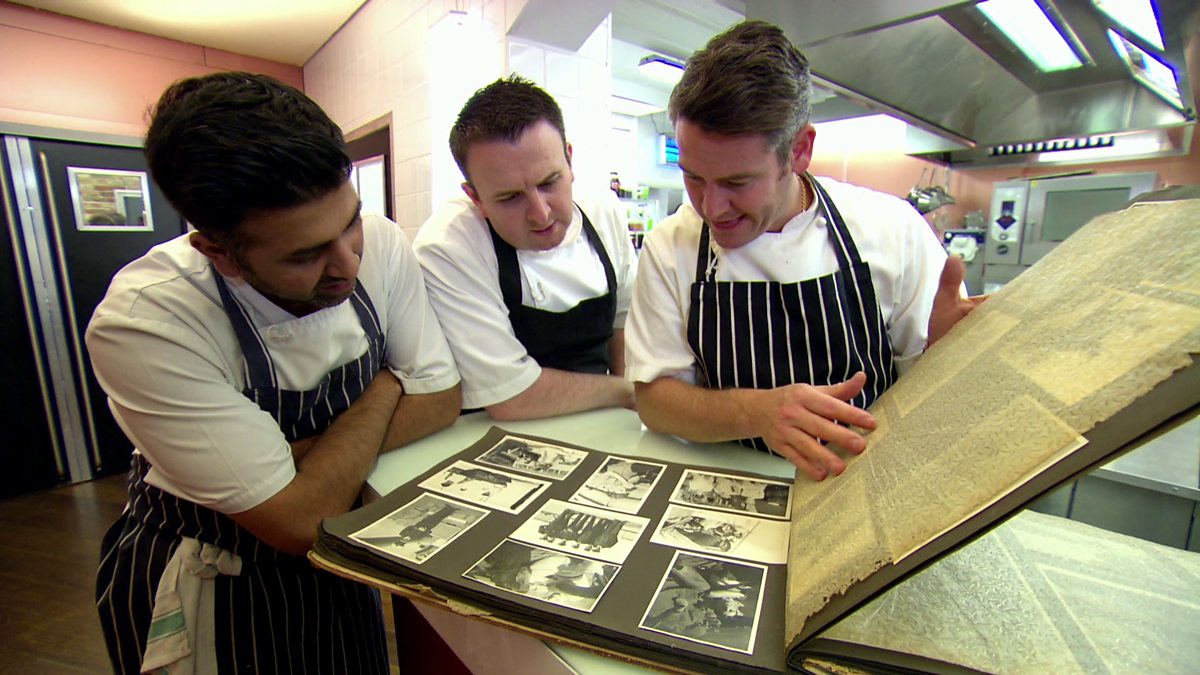 BBC Two - Great British Menu, Series 9, Finals Starter, Emily's family - Great British Menu Central Starter And Fish Courses