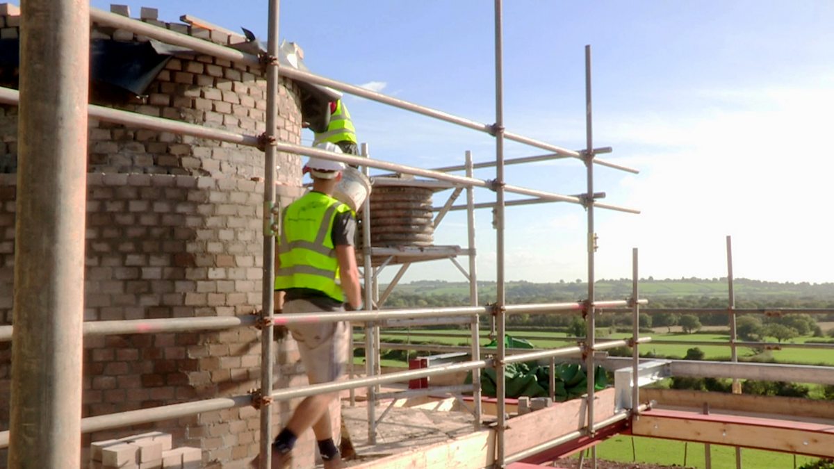 BBC Two Building Dream Homes, Episode 2, Building an upside down eco