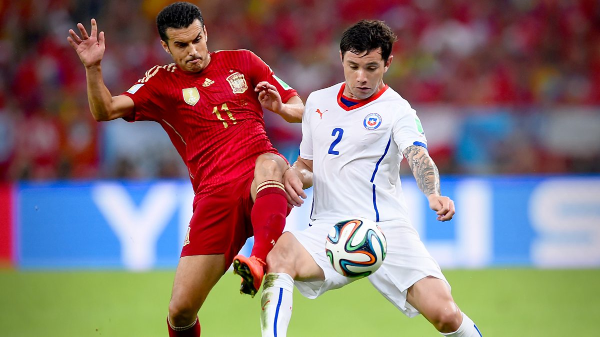 BBC One - Match Of The Day Live, 2014 FIFA World Cup, Spain V Chile