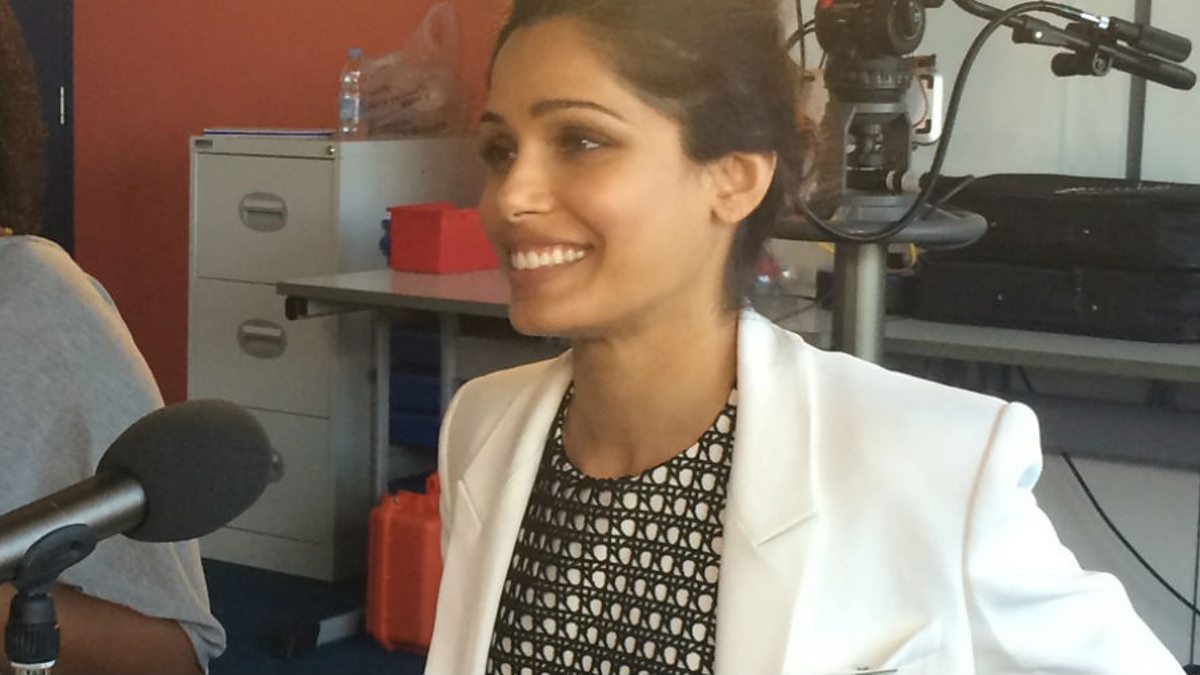 BBC Radio 5 Live - In Short, Freida Pinto: 'We're losing future leaders