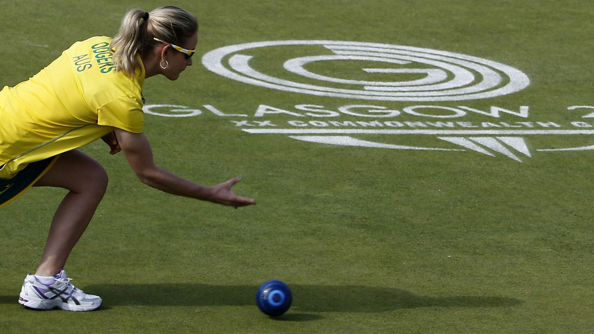 BBC Sport Commonwealth Lawn Bowls, Glasgow 2014, Australia v India