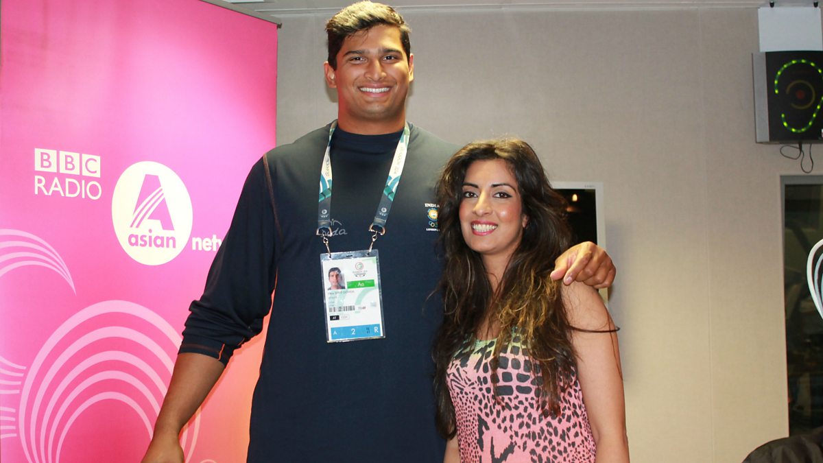 BBC Asian Network - Noreen Khan, Live From The Commonwealth Games - Noreen  with BBC Sports reporter Lee Mckenzie