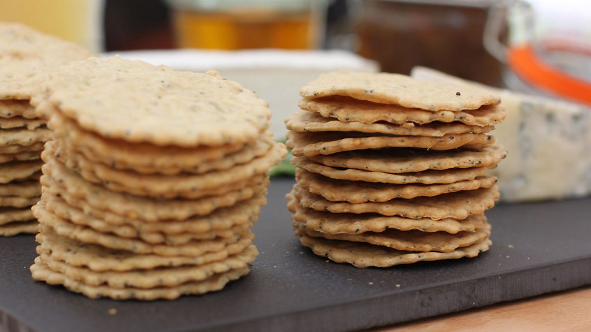 BBC One Richard's Rosemary Seeded Crackers The Great British Bake